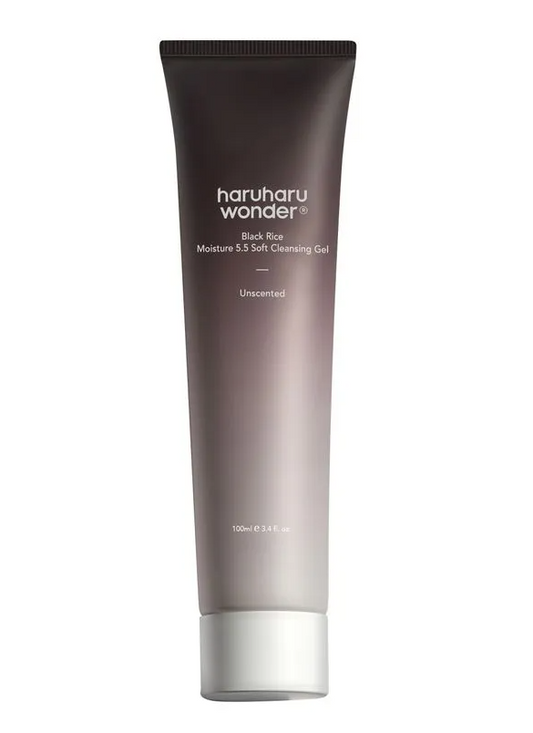 Haruharu Wonder Black Rice Moisture 5.5 Soft Cleansing Gel